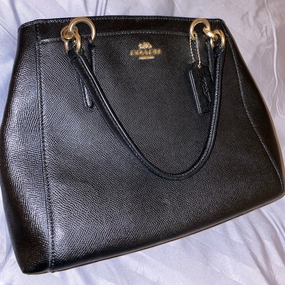 COACH MINETTA CHICAGO PEBBLE LEATHER SATCHEL - Picture 3 of 5